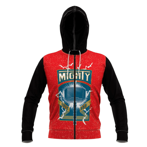 Mighty Epic Dad Unisex Zipped Hoodie