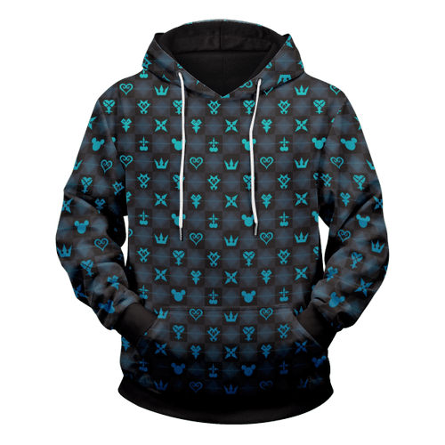 Khearts Pattern Unisex Pullover Hoodie