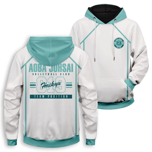 Personalized 819 Aoba Johsai Unisex Pullover Hoodie