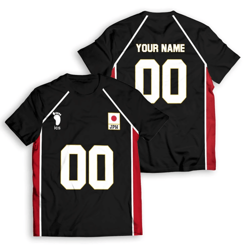 Personalized Haikyuu National Team Libero Unisex T-Shirt