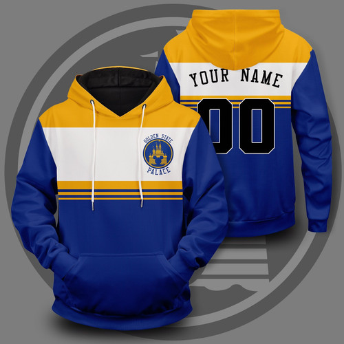 Personalized Golden State Palace Unisex Pullover Hoodie