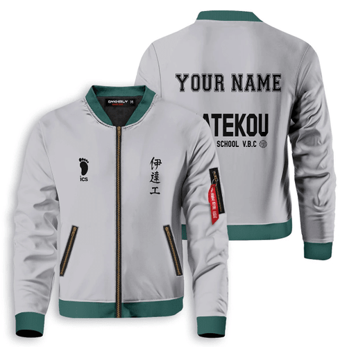 Personalized Haikyuu Datekou Bomber Jacket