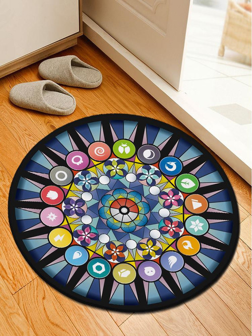 Pokemon Types Carpet/Rug