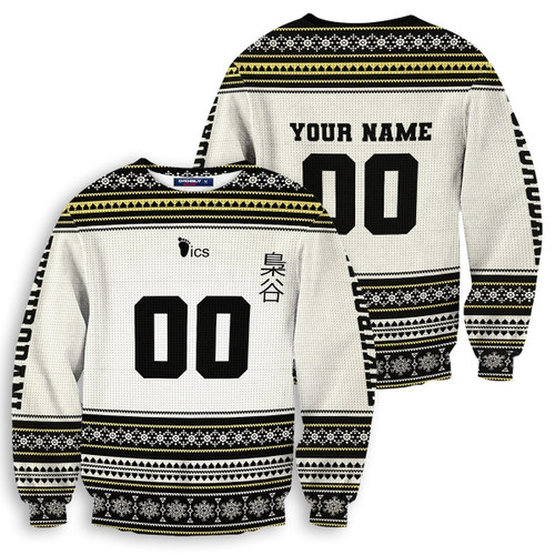 Personalized Team Fukurodani Christmas Unisex Wool Sweater