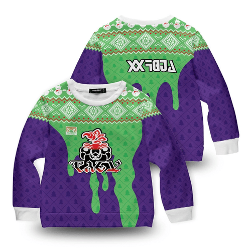 Pokemon Poison Uniform Kids Unisex Wool Sweater
