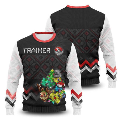 Pokemon League Unisex Wool Sweater
