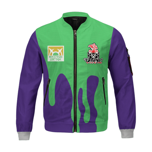 Personalized Pokemon Poison Uniform Bomber Jacket
