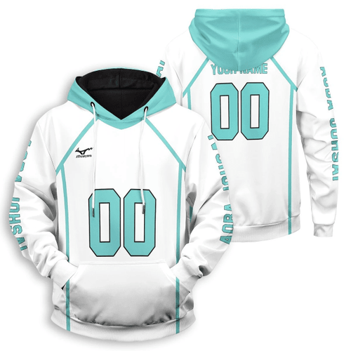 Personalized Team Aoba Johsai Unisex Pullover Hoodie