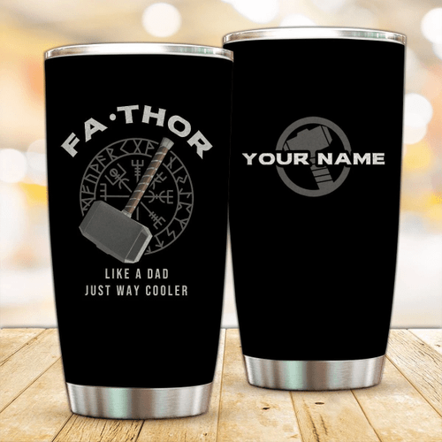 Personalized Cool Fathor Tumbler