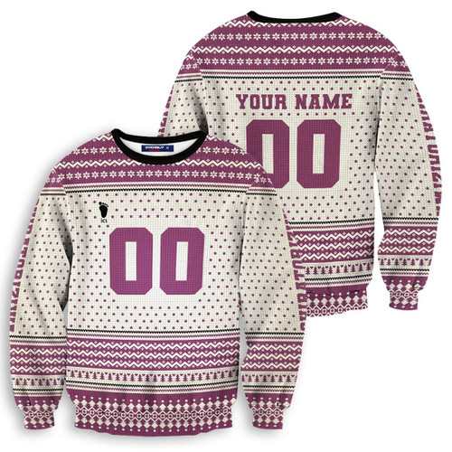 Personalized Team Shiratorizawa Christmas Unisex Wool Sweater