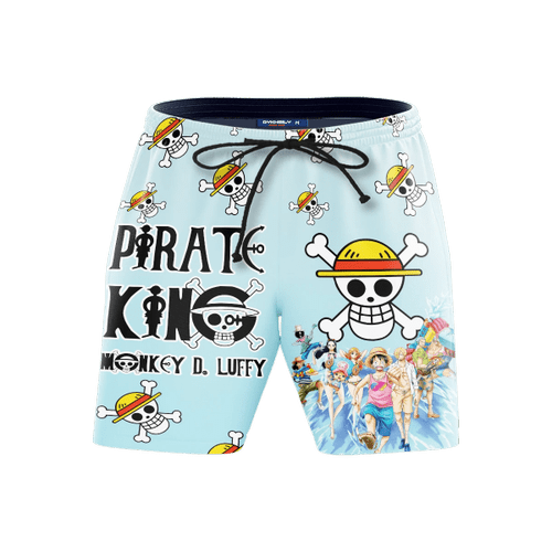 Pirate King Luffy Beach Shorts