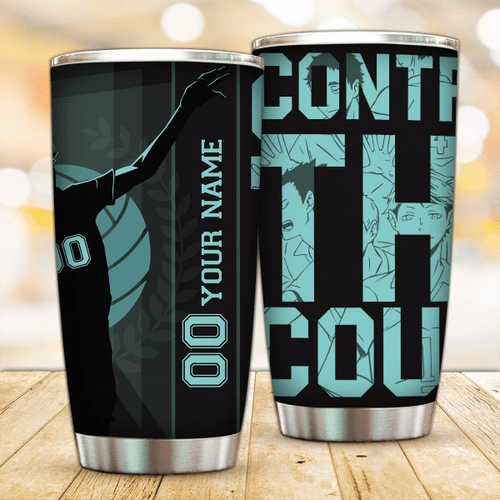Personalized Control the Court Tumbler