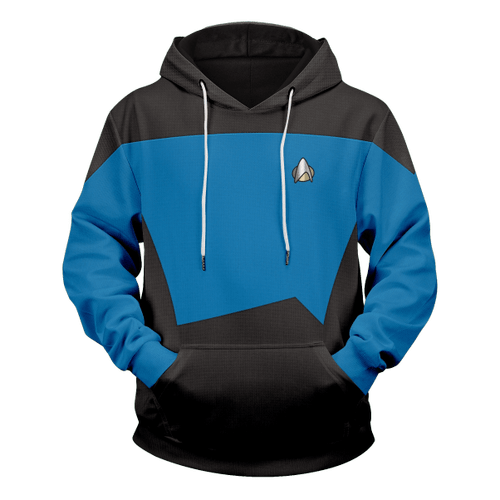 Starfleet Science Division Unisex Pullover Hoodie