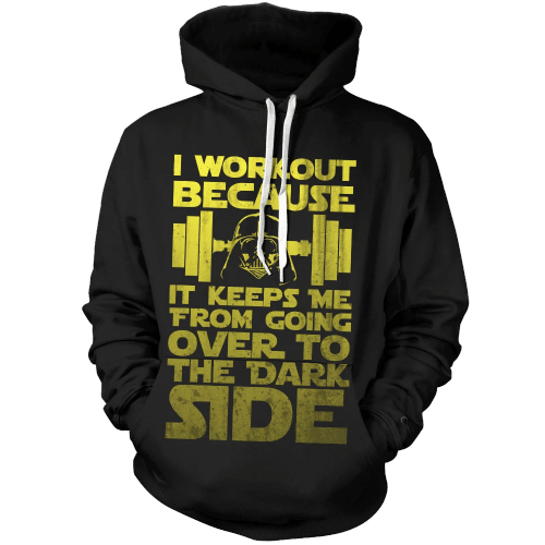 Starwars I Why I Work Out Unisex Pullover Hoodie