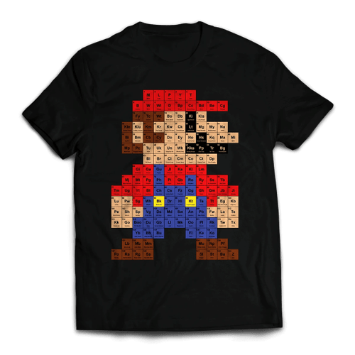 Super Mario Elements Unisex T-Shirt