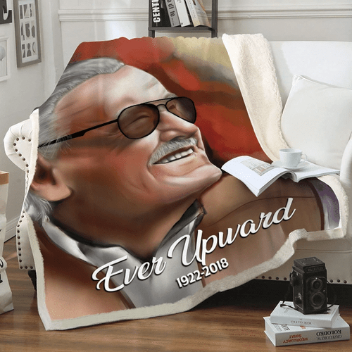 Stan Lee Fans-Made Tribute Throw Blanket