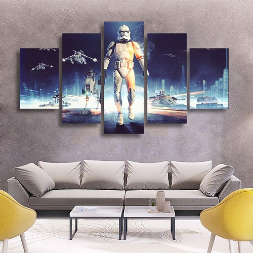 The Stormtrooper 5 Piece Canvas