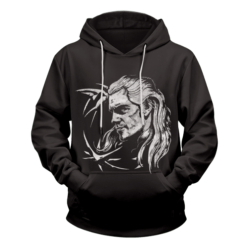 The White Wolf Unisex Pullover Hoodie