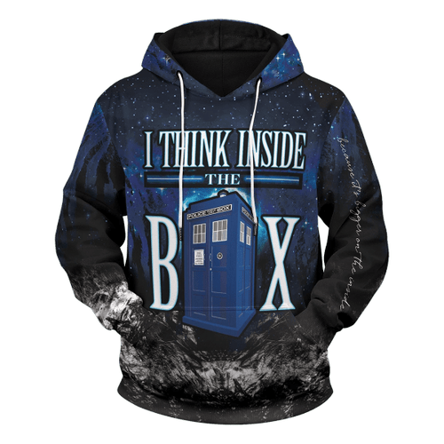 Think Inside The Box Unisex Pullover Hoodie