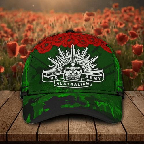  Anzac Day Lest We Forget 3D Classic Cap