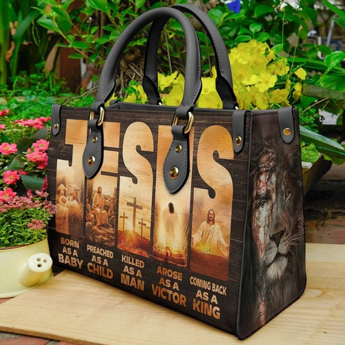  Simly Jesus Christ Leather Handbag