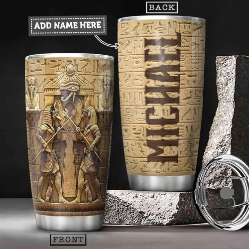  Personalized name Ancient Egyptian Mythology Culture Stainless Steel Tumbler Oz