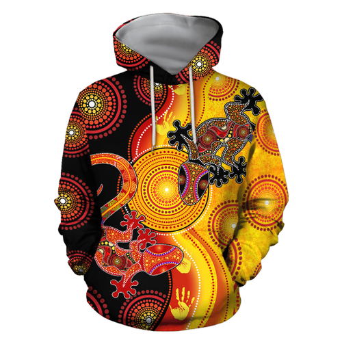  Aboriginal Australia Indigenous Lizards and the Sun shirts for men and women