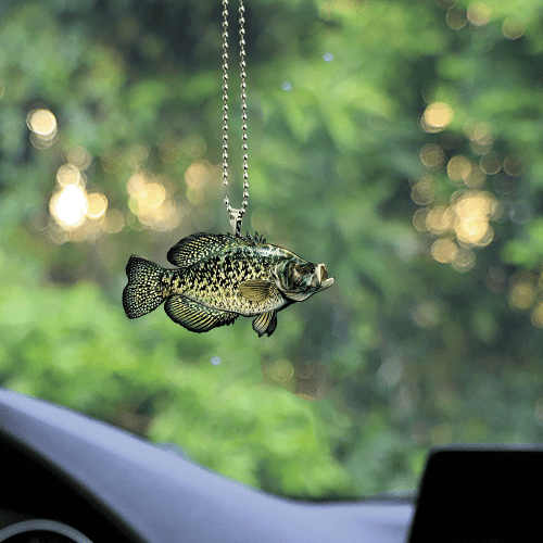  Crappie Fishing Unique Design Car Hanging Ornament
