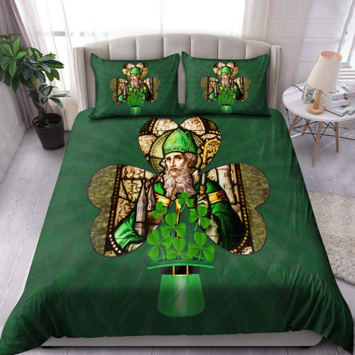  Shamrock Saint Patrick's Day D Design print Bedding set