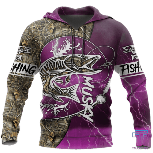  Musky Fishing huk up all Printing Shirts for men and women Country Girl