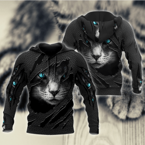  Hiden Cat Black cat shirts for men and women