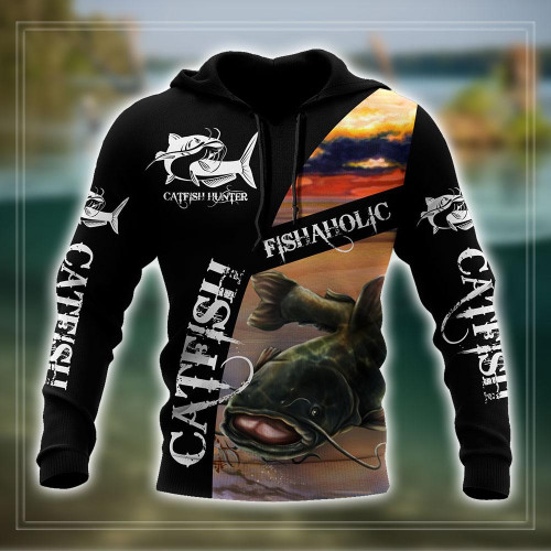  Catfish Chasing Lure Fishing Unique d print design shirts