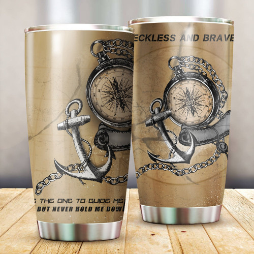  Proud Seaman Meaningful Tattoo unique design Stainless Steel Tumbler Oz