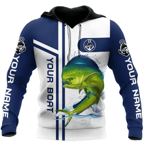  Custom name Mahimahi fishing team Catch and Release D Design print shirts