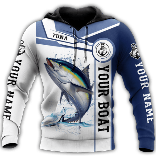  Custom name Tuna fishing Catch and Release D Design print shirts