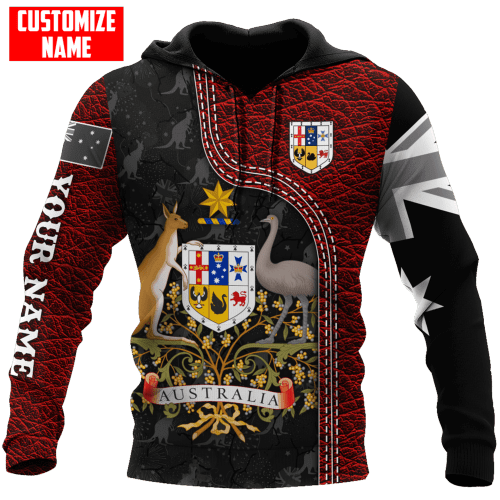  Personalized Australia Day Coat Of Arm All Over Printed Shirts For Men And Women