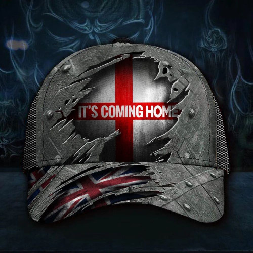 It's Coming Home England Flag Trucker Hat UK Flag Cap Support England Euro Merch