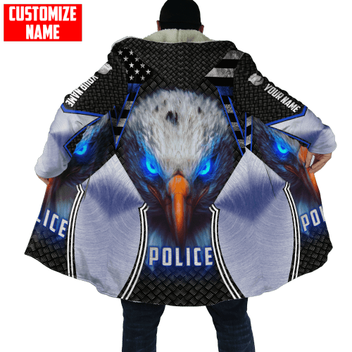  Personalized Police Eagle All Over Printed Winter Shirts Thin Blue Line