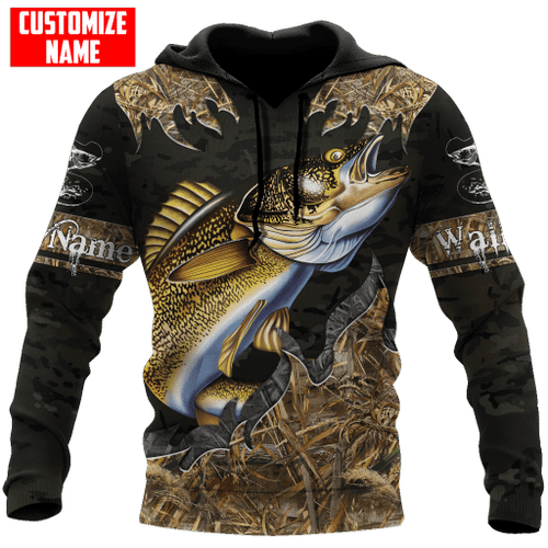  Personalized Walleye Fishing Fisherman Gift All Over Printed Shirts