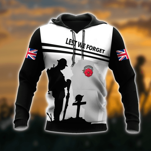  Lest we forget old man UK veteran shirts