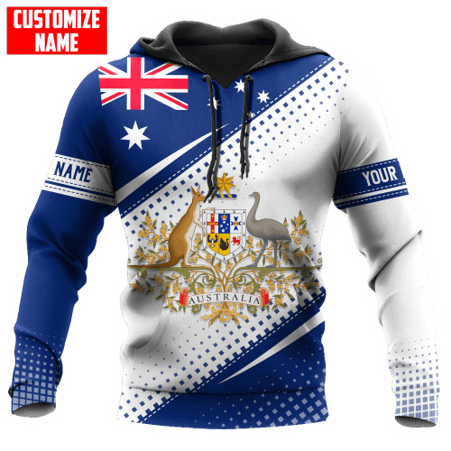 Australia Flag Together we grow Custom name shirts 