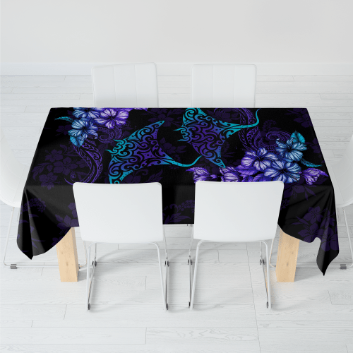 Beautiful Ray Hibiscus Hawaii full color printing Tablecloth 