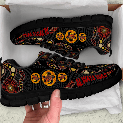  Always was Always will be Aboriginal Turtles Totem Low Top Sneaker Shoes