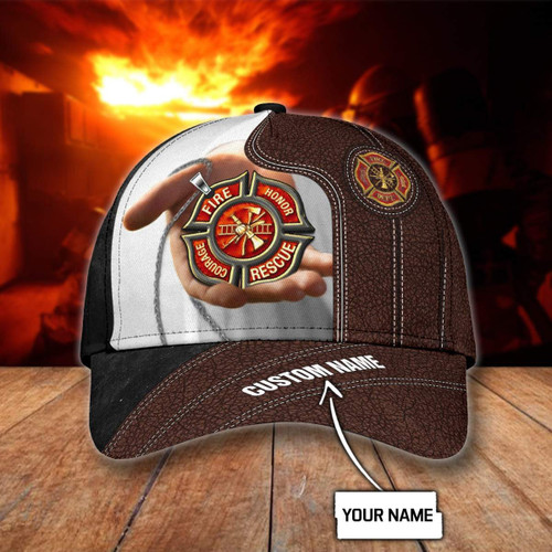  Customize Name Firefighter Classic Cap