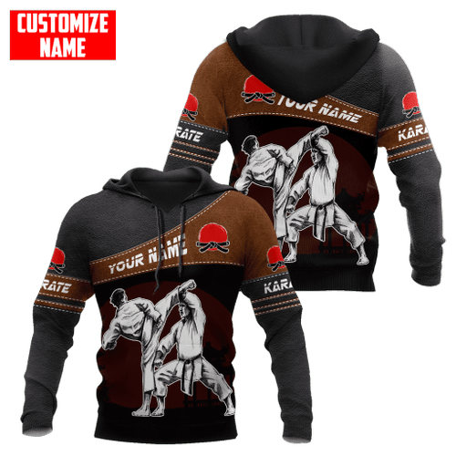  Customized Name Karate Unisex Shirts