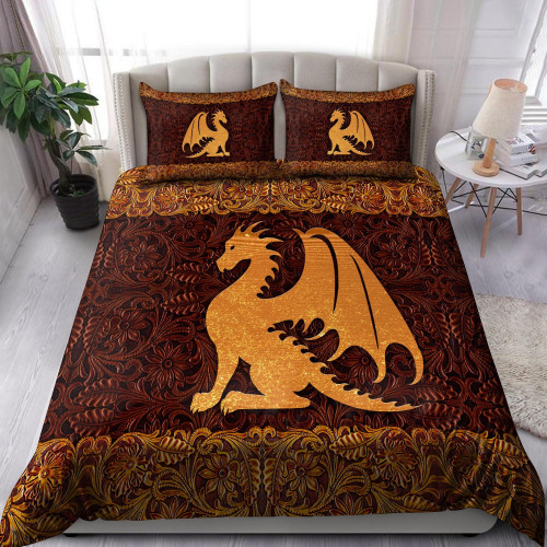  Fall In Love With Dragon Bedding Set NDD