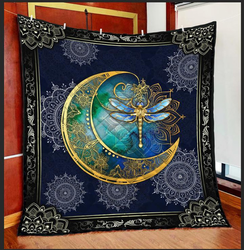  Loving Dragonfly Arts Quilt Blanket DD