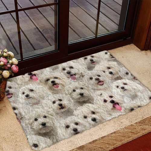  A Bunch Of Malteses Doormat