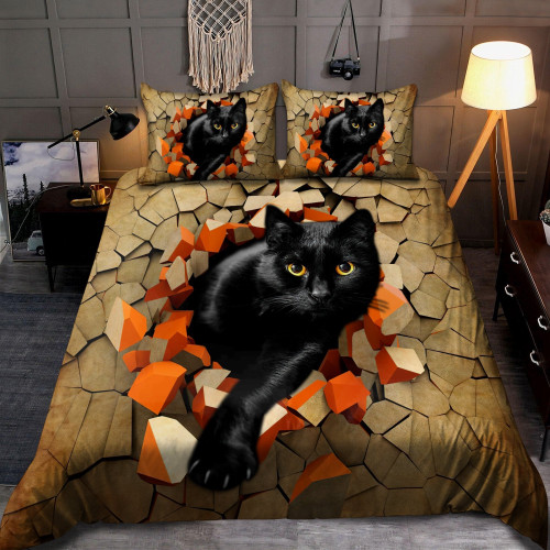  Black Cats Bedding Set