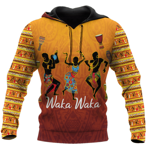  Waka Waka African Woman Dancing Unisex Shirts